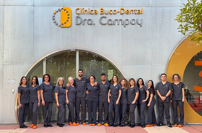 El equipo de la clínica dental en Murcia